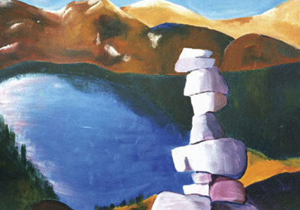 Cathedral Lake  by Jeanne Krabbendam