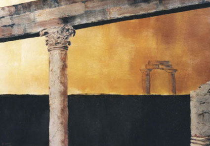 THE ROMANS WERE HERE  by Jeanne Krabbendam