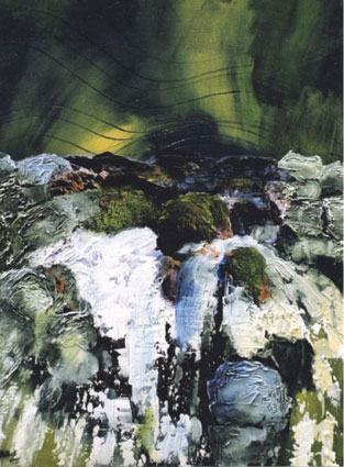 Rushing Water by Jeanne Krabbendam