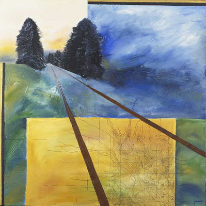 Life's Tracks by Jeanne Krabbendam