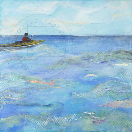 Heading for Open Water by Jeanne Krabbendam