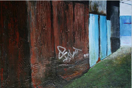 Alley by Jeanne Krabbendam