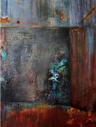 Back Lane by Jeanne Krabbendam