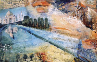 Reflections on the Taj Mahal by Jeanne Krabbendam